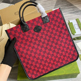 Back view of signature everyday-luxe women's handbag – women's luxury accessory