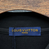 Side profile of Louis Vuitton luxury clothing with everyday silhouette