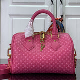  Curated carryall bag carried on shoulder