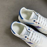 Gucci sneakers detailed view showing premium designer craftsmanship