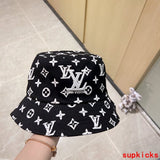 Close-up detail view of Louis Vuitton unisex cap