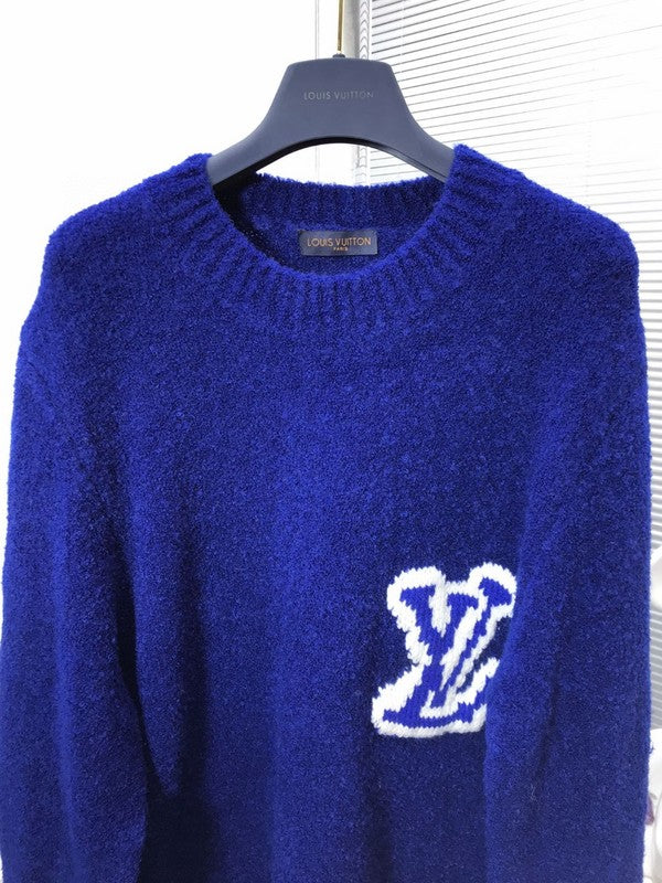 Front view of Louis Vuitton luxury clothing with contemporary cut