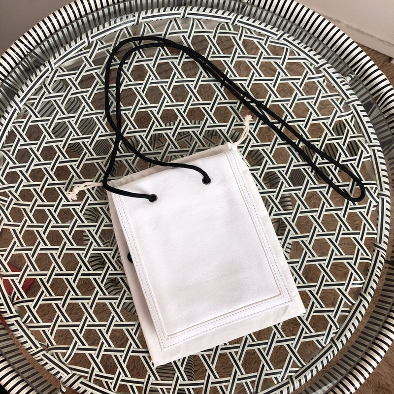 Top view of classic statement women's handbag – women's everyday handbag