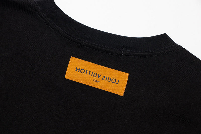 Back view of Louis Vuitton cotton t-shirt with everyday silhouette