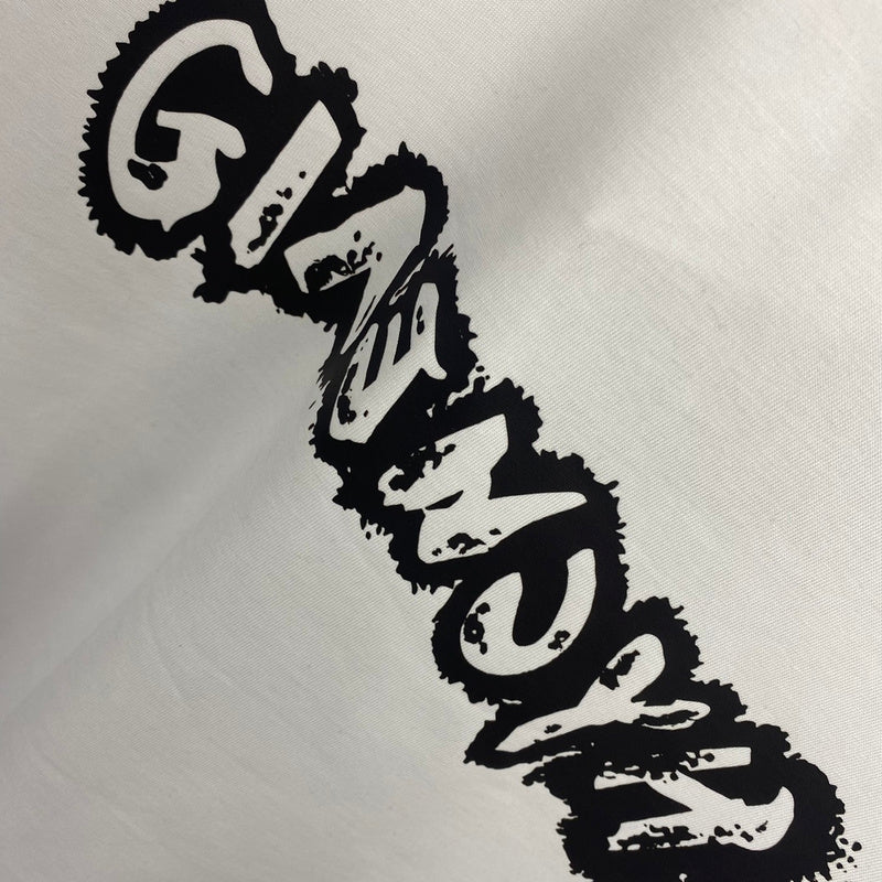 Full styled look of Givenchy luxury clothing with monogram-inspired silhouette