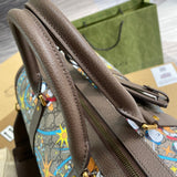 Handle and strap detail of statement polished women's handbag – women's luxury accessory