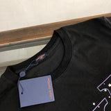 Full styled look of Louis Vuitton cotton t-shirt with everyday silhouette