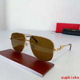 Front view of Cartier unisex sunglasses