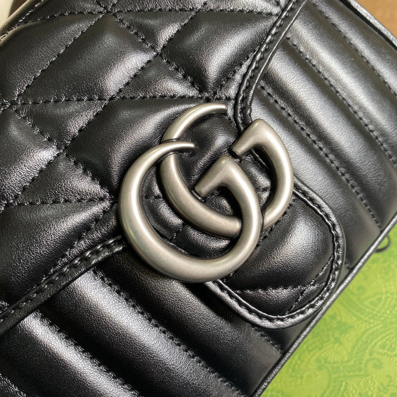 Back view of refined signature women's handbag – women's luxury accessory