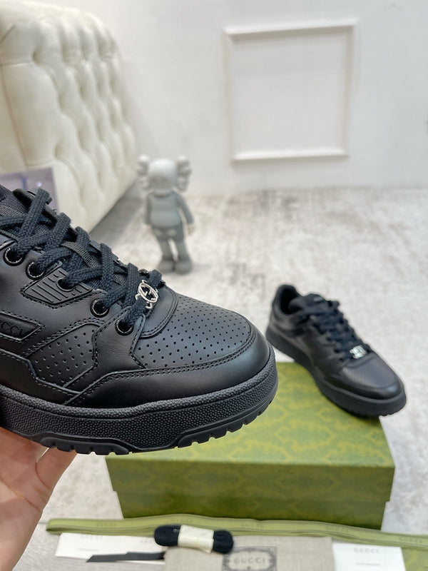 Gucci sneakers detailed view showing premium designer craftsmanship