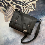 Close-up detail of sleek bag design