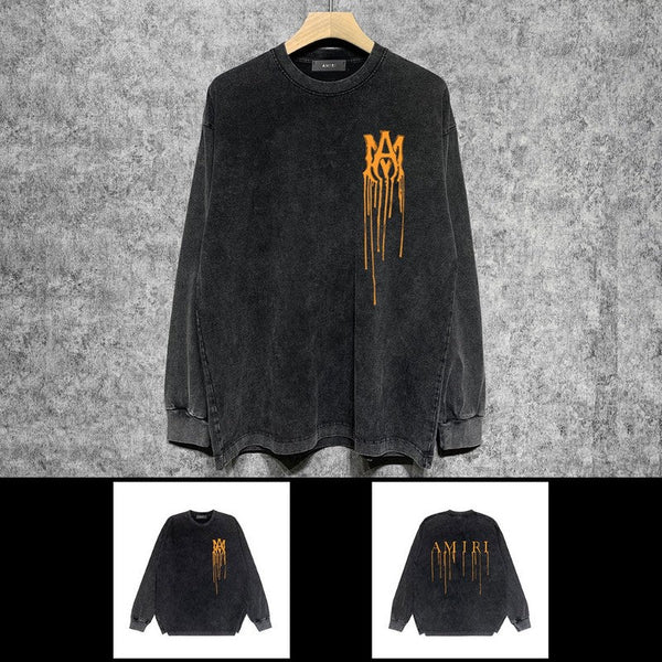 Amiri hoodie front view designer style