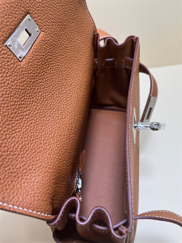  signature shoulder bag detail view showing craftsmanship 26