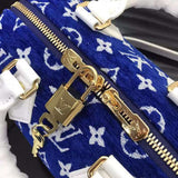 Top view of chic modern women's handbag – women's luxury accessory