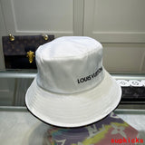 Close-up detail view of Louis Vuitton unisex cap