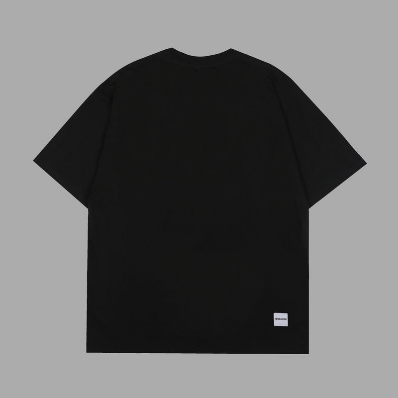 Balenciaga t-shirt close-up — premium authentic designer style