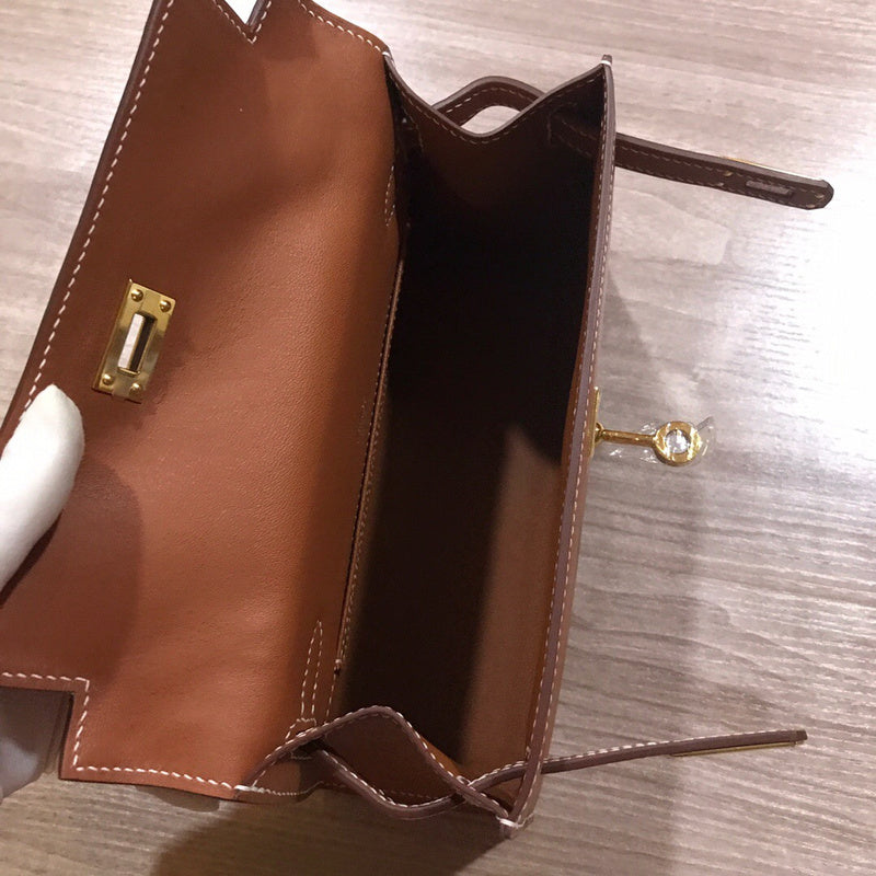 Close-up detail of curated bag design