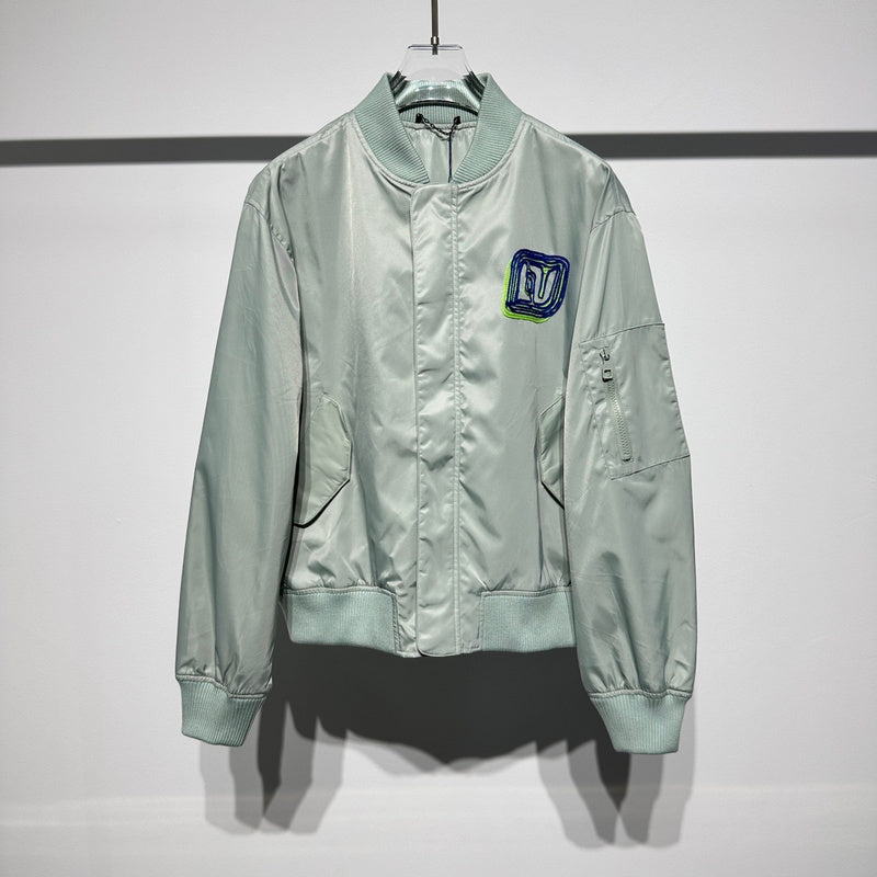 Front view of Louis Vuitton luxury clothing with everyday silhouette