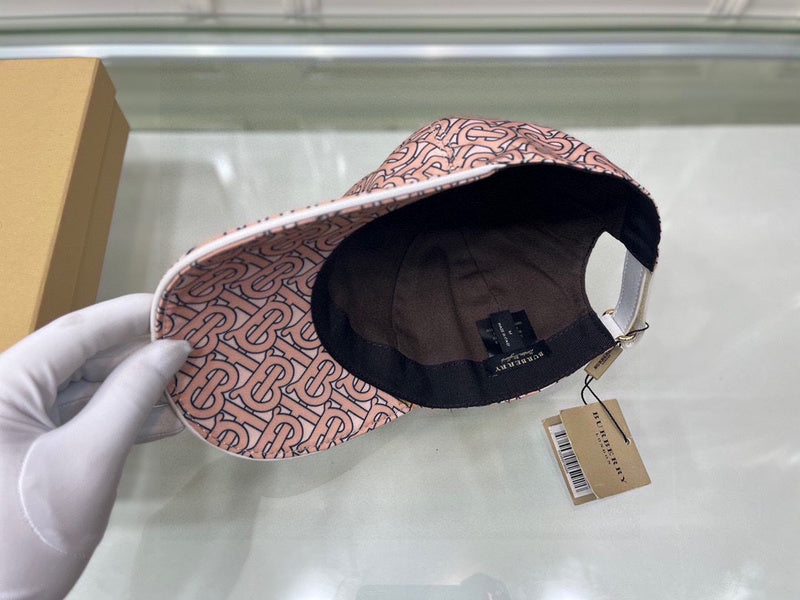 Side view of Burberry unisex cap