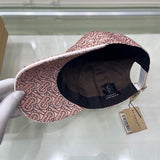 Side view of Burberry unisex cap