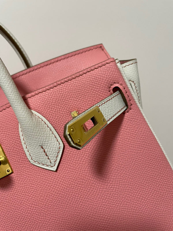 Considered bag shown from front angle