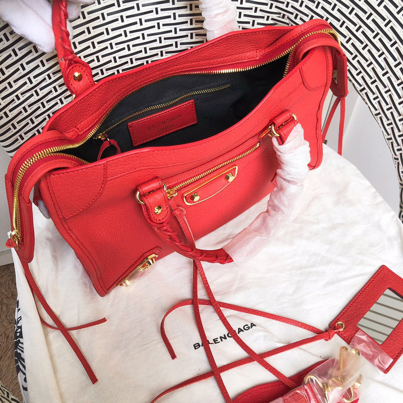 Interior view of statement polished women's handbag – women's designer-style accessory