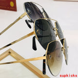 Side view of Cartier unisex sunglasses
