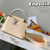 Side profile of signature chic women's handbag – women's luxury accessory