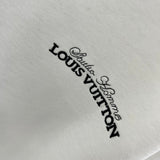 Back view of Louis Vuitton luxury clothing with relaxed-fit cut