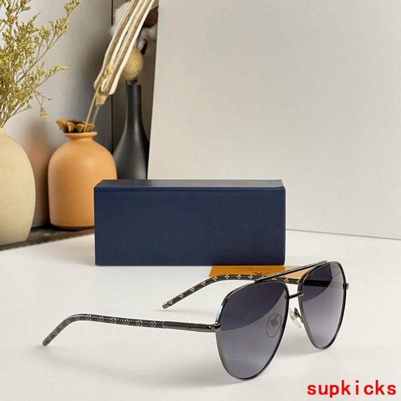 Angled view of Louis Vuitton unisex sunglasses