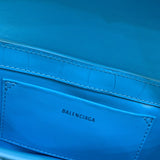 Chic Faux Leather Handbag - Statement Silhouette | Women's Designer-Inspired Purse #439 - texture close-up (image 9) of designer-inspired handbag