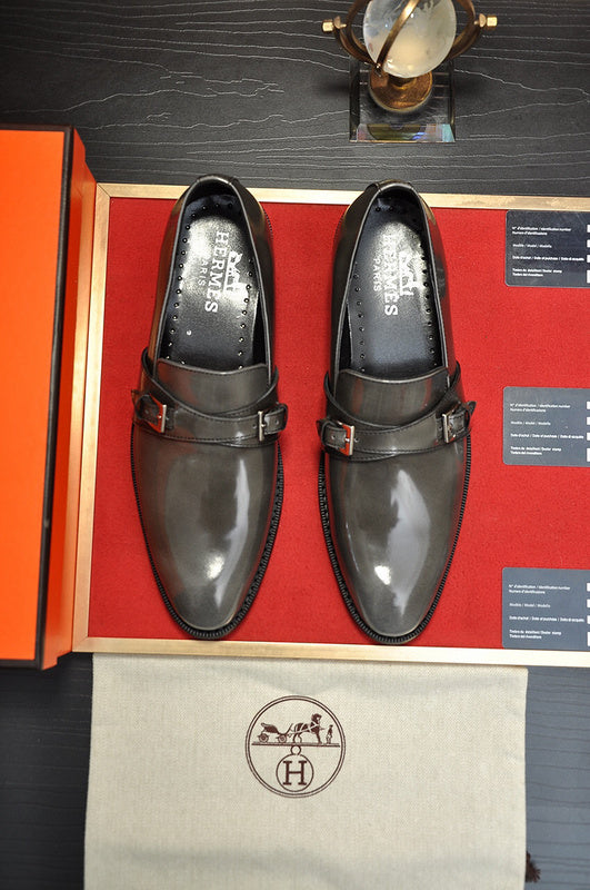 Hermes shoes Style 068 - close-up of sleek modern silhouette