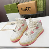 Gucci fresh white-and-black luxury sneakers view 8 sleek tonal finish