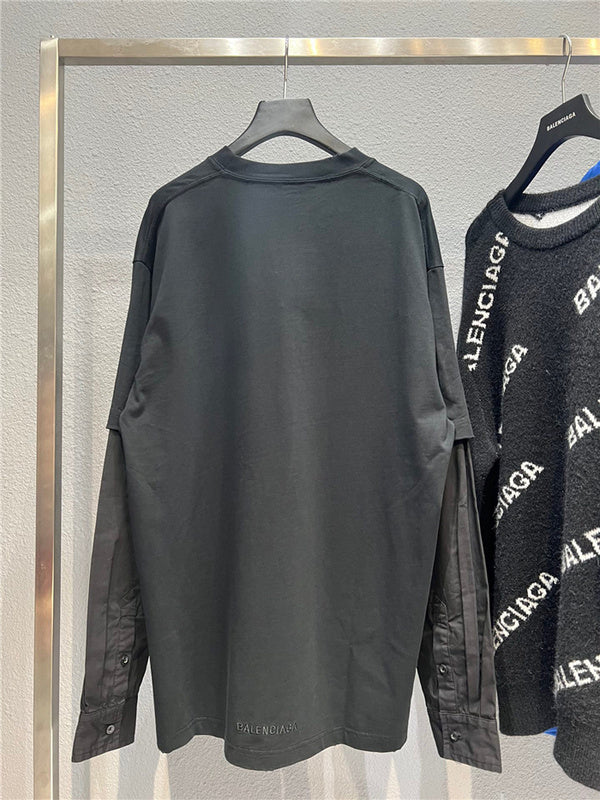 Balenciaga clothing close-up — premium authentic designer style