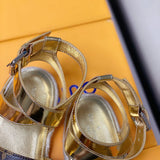 Louis Vuitton shoes front view designer style