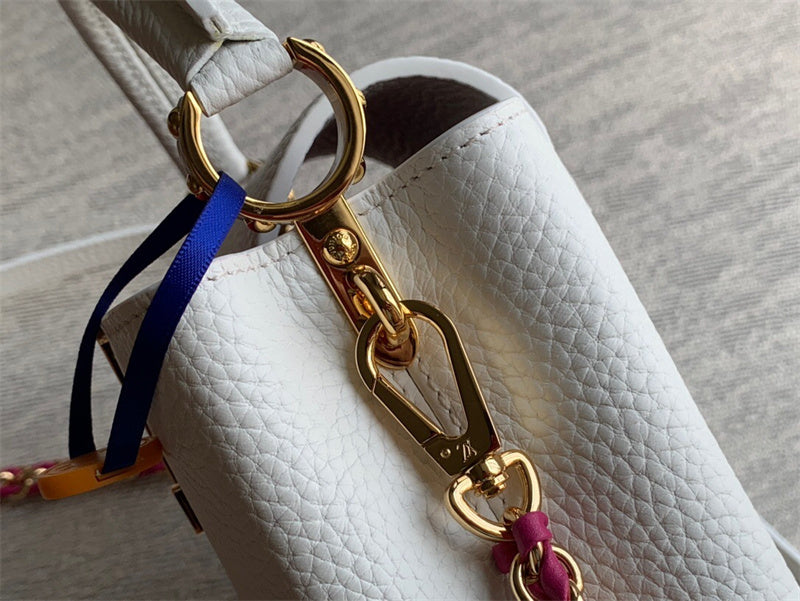  polished top-handle bag detail view showing craftsmanship 8