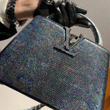  Minimalist top-handle bag carried on shoulder 10