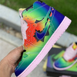 Nike Men's & Women's Premium Low-Top Trainers — Style 037 angle view