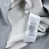 Side profile of Gucci luxury clothing with monogram-inspired silhouette