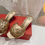 Valentino Garavani designer shoes full view
