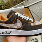 Nike soft grey luxury sneakers view 4 padded collar comfort