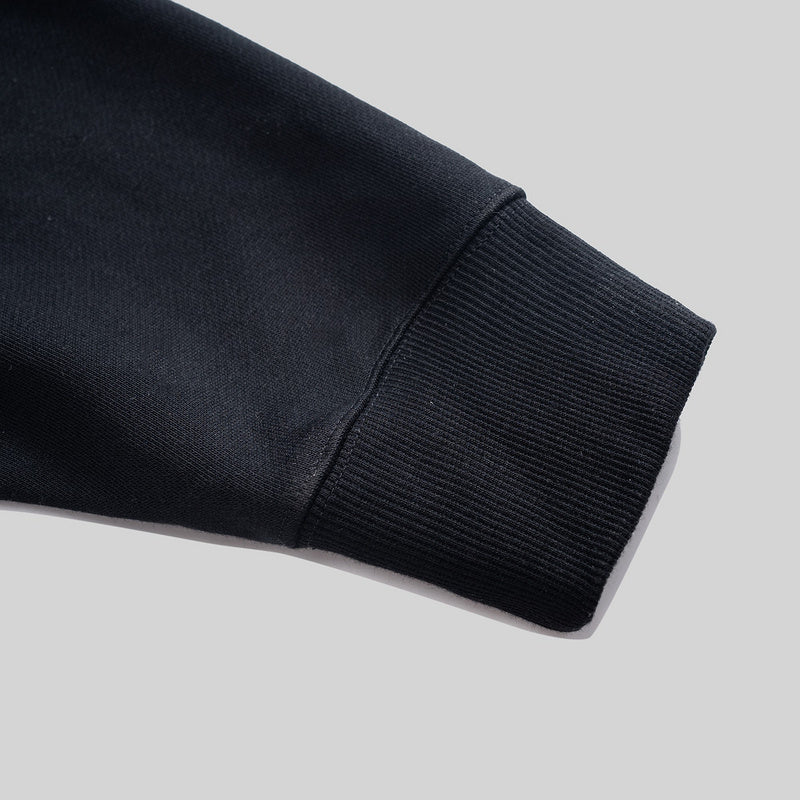 Close-up detail shot of Louis Vuitton luxury clothing with streetwear-inspired cut
