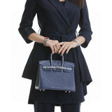 Close-up detail of elegant bag design