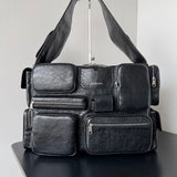 Zivas Charm Understated Luxury Fashion Handbag (Contemporary Shape Language) – Angled View