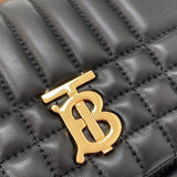 Chic Faux Leather Handbag - Smooth Faux-Leather Exterior | Women's Fashion Handbag #1116 - hardware and detail close-up (image 5) of designer-inspired handbag
