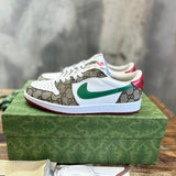 Gucci neutral cream luxury sneakers view 11 sleek tonal finish
