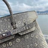 Interior view of poised premium bag