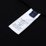 Close-up detail shot of Louis Vuitton cotton t-shirt with relaxed-fit cut