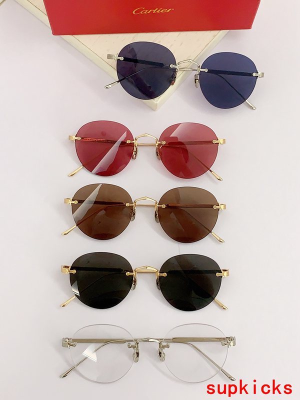 Lifestyle view of Cartier unisex sunglasses