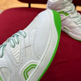 Gucci clean off-white luxury sneakers view 5 padded collar comfort